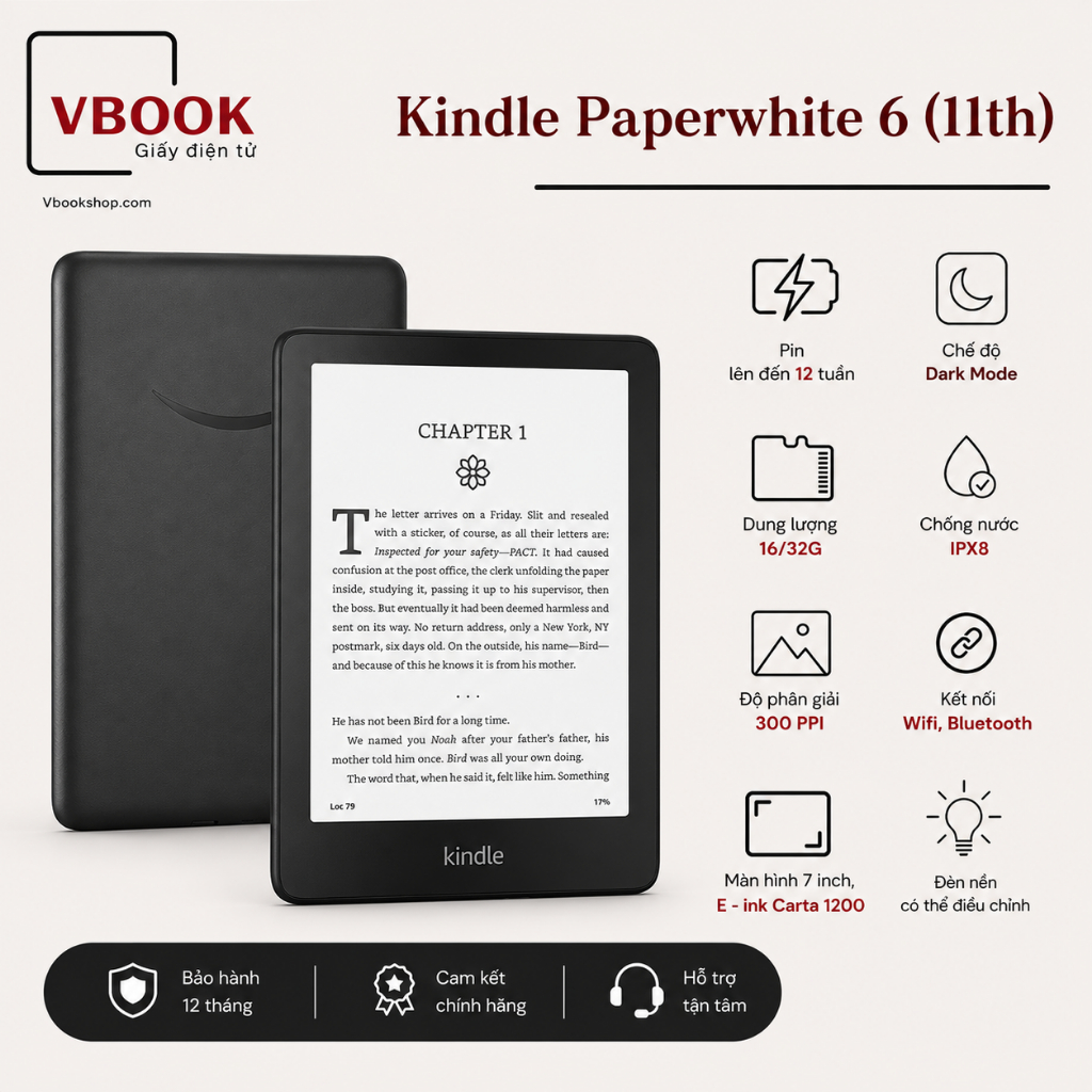 Kindle paperwhite - Giá Tốt, Miễn Phí Vận Chuyển, Đủ Loại | Shopee Việt Nam