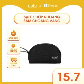 Túi đựng mỹ phẩm mini Natoli cute, ngỏ gọn chống nước đựng đồ trang điểm COLOR SKINBAG T10