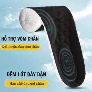 Lót Giày Êm Chân CS242 ZANISTO Cao Su Non Siêu Nhẹ Thoáng Khí Nhiều Màu Dùng Cho Các Loại Giày