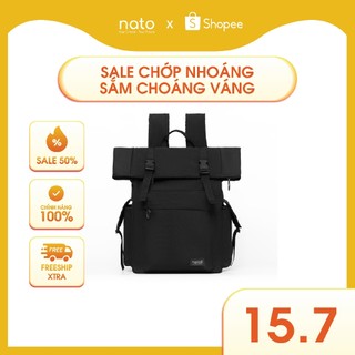 Balo đựng laptop chống nước Natoli đi phượt, du lịch nhiều ngăn cao cấp Balo FOLD BACKPACK B10