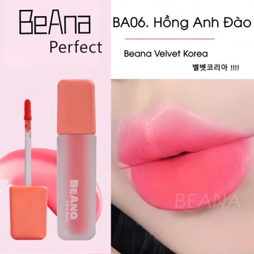 Son BeAna hồng đào, son tone hồng màu son tone hồng nhẹ nhàng