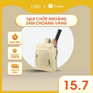 Balo cầu lông chính hãng Natoli nam nữ đựng giày, đựng laptop chống nước - ProSport Backpack B26