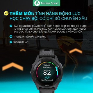 Đồng hồ thông minh Garmin Forerunner 265 GPS, Thể Thao, Theo Dõi Sức Khỏe Toàn Diện- Hàng chính hãng
