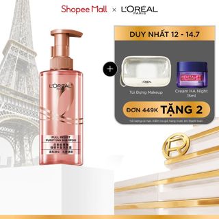 Dầu Gội Ngăn Ngừa, Giảm gãy Rụng Tóc Giúp Tóc Chắc Khỏe  L’Oreal Paris Elseve Full Resist Anti Hair Fall Shampoo 440Ml