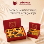 Bộ ấm chén men hỏa biến dáng gốc cây bé, to dung tích 400ml, 620ml - Gốm sứ Bát Tràng - Gốm Việt — ảnh 8