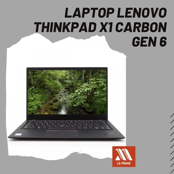 Laptop Lenovo ThinkPad X1 Carbon Gen 6 i5 8th 8GB 256GB 14” FHD – Mỏng Nhẹ, Hàng Cũ, Bảo Hành 1 Tháng