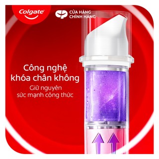 [Bản giới hạn] Kem đánh răng Colgate vòi nhấn thông minh Optic White Purple x IU, cho răng trắng sáng hơn 130g/ống