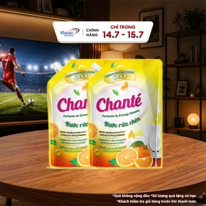 Combo 2 Nước rửa chén Chanté túi x 3.2kg