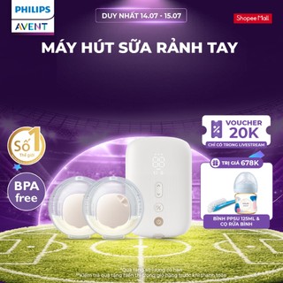 Máy hút sữa rảnh tay Philips Avent - Hút sữa hiệu quả, thoải mái tối đa cho mẹ bận rộn.