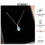 Moonstone Thiên Nhiên Đa Giác Bạc S925-Sunday
