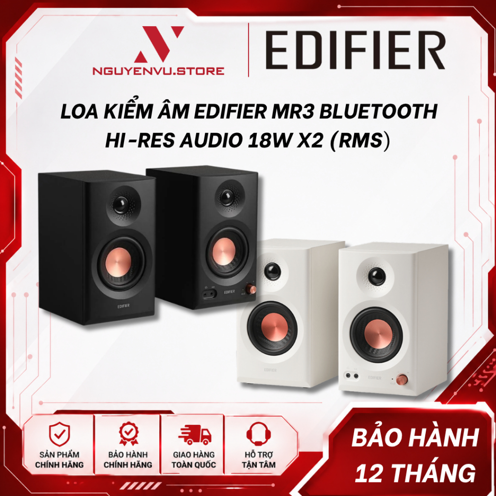 Loa Kiểm Âm Bluetooth Edifier MR3 36W - Hàng Chính Hãng | BigBuy360 - bigbuy360.vn