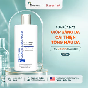 Sữa Rửa Mặt FCL "C" Scape Cleanser 200ml Hỗ Trợ Sáng Da, Giảm Dấu Hiệu Lão Hoá - Hùng Lợi