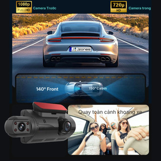 Camera hành trình ô tô XETABON 4Taxi wifi kết nối điện thoại,ghi hình trước trong khoang lái có hồng ngoại quay đêm