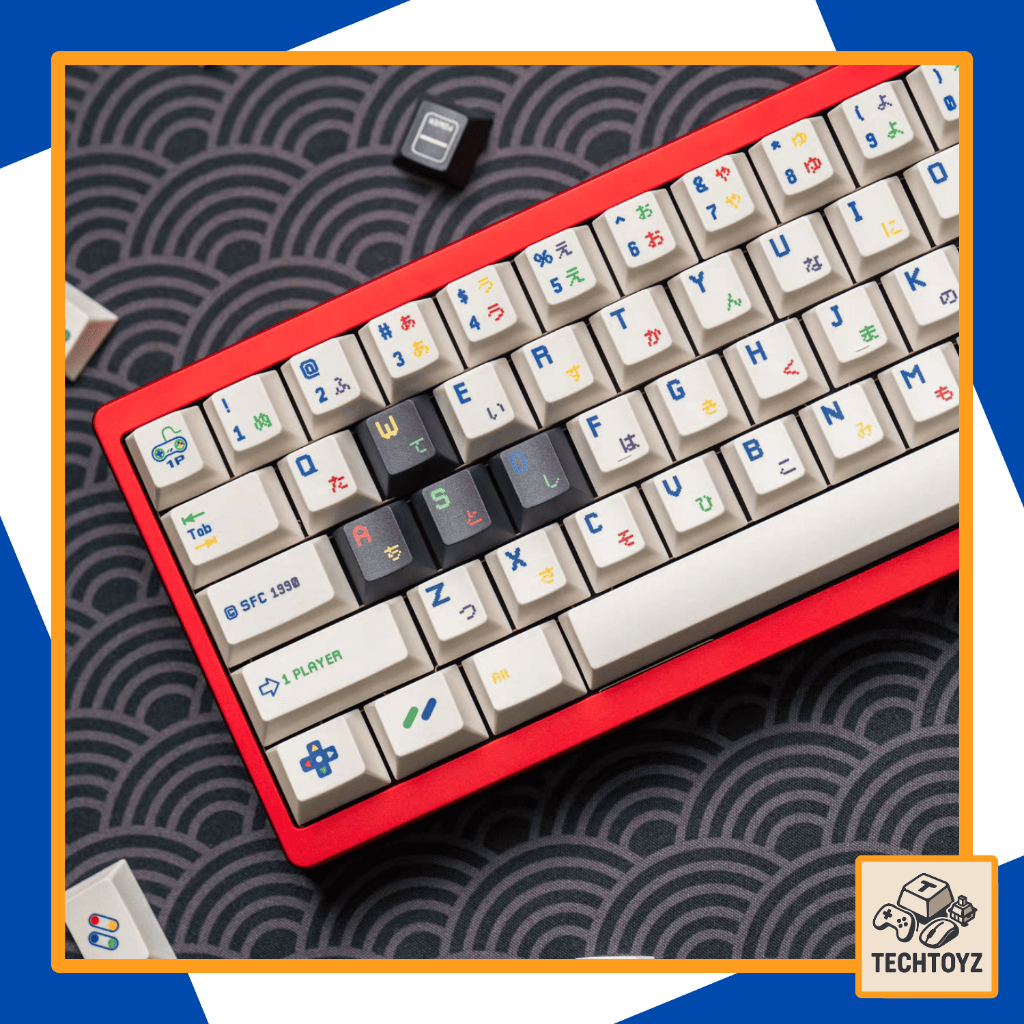 Keycaps Aifei SFC Nitendo -  PBT DyeSub - Cherry Profile | BigBuy360 - bigbuy360.vn