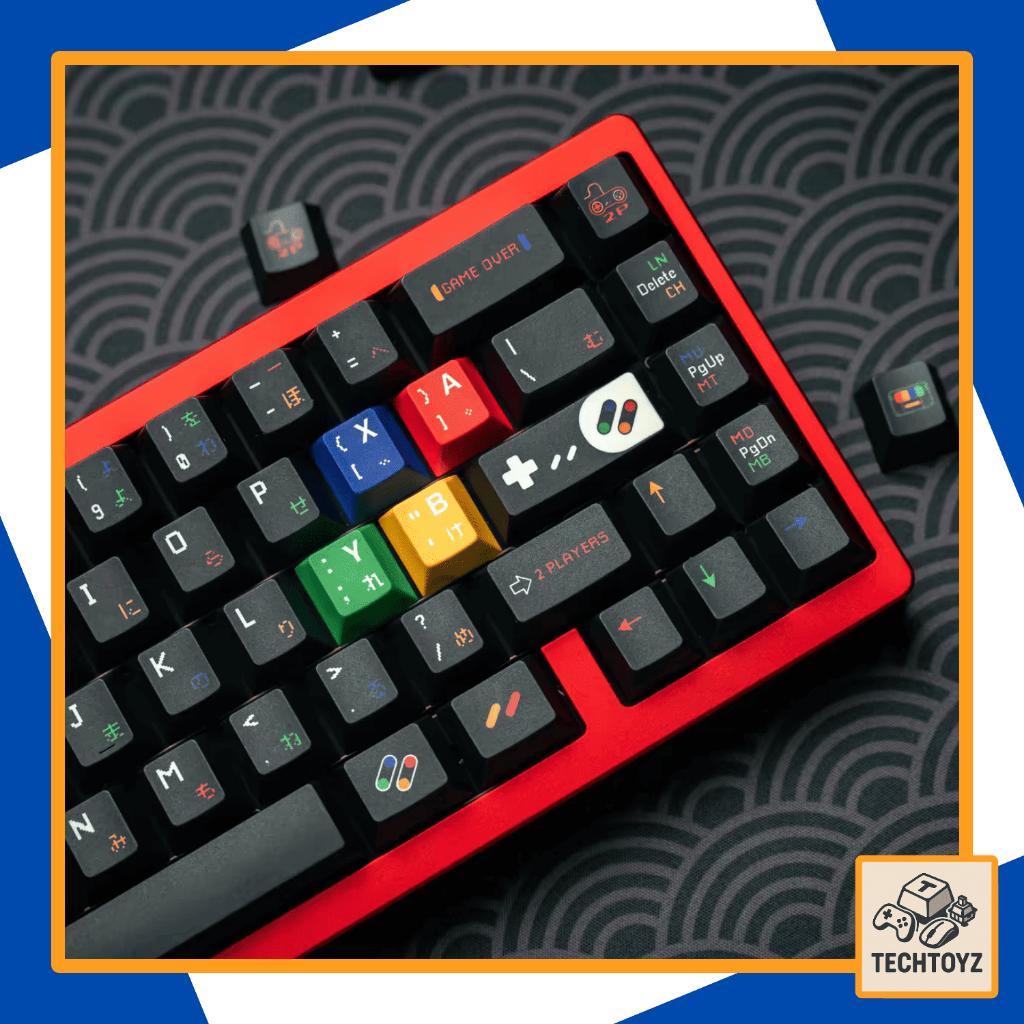 Keycaps Aifei SFC Nitendo -  PBT DyeSub - Cherry Profile | BigBuy360 - bigbuy360.vn
