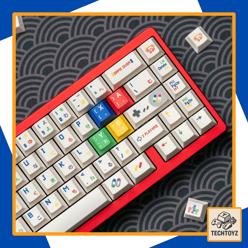 Keycaps Aifei SFC Nitendo -  PBT DyeSub - Cherry Profile | BigBuy360 - bigbuy360.vn