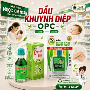 DẦU KHUYNH DIỆP OPC - Dành cho em bé, dầu Khuynh Diệp mẹ bồng con 15ml 25ml