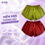 Combo 2 Quần Đùi Ngủ Lụa Satin QE 6048 annie Mềm Mịn, Thoáng Mát, Mặc Nhà Siêu Thoải Mái