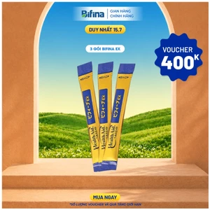 Bifina Nhật Bản Loại EX - Lẻ 3 Gói (Không Hộp) - Hỗ Trợ Viêm Đại Tràng, Tiêu Hóa, Ruột Kích Thích