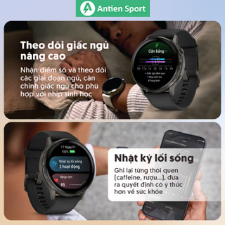 [NEW] Đồng hồ thông minh Garmin Venu 4, Theo dõi sức khoẻ 24/7, hiểu trọn cơ thể - Hàng Chính Hãng