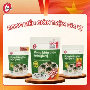 Rong biển giòn trộn gia vị O’food – Vị ngọt vừa ăn, trộn cơm cháo tiện lợi, ngon miệng, đồ ăn vặt ngon