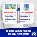 Combo 3 Túi 5 Viên Treo Vệ Sinh Bồn Cầu Vim Power 5 | Sạch Thơm Đến 300 Lần Xả (50g/viên) — ảnh 8