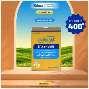Bifina Nhật Bản Loại EX 30 gói và R 20 gói - Hỗ Trợ Tiêu Hóa, Giảm Đau Bụng, Sôi Bụng