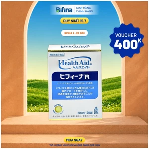 Men Vi Sinh Bifina Nhật Bản Loại R 20 Gói - Hỗ Trợ Viêm Đại Tràng, Cải Thiện Tiêu Hóa