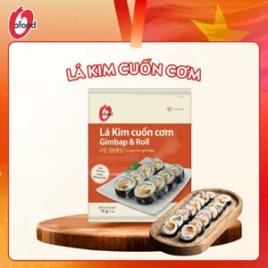 Rong biển / lá kim cuốn cơm Hàn Quốc O'food 10g, sử dụng cho các món kimbap, sushi