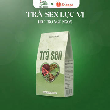 Trà Sen 6 Vị Hỗ Trợ Thanh Lọc Cơ Thể - Trà Giúp An Thần Ngủ Ngon Thanh Nhiệt - Trà Hỗ Trợ Tăng Đề Kháng
