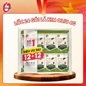 Rong Biển Lá Kim O’Food Ô Liu 4G – Combo 12+12 – Ăn Liền Healthy