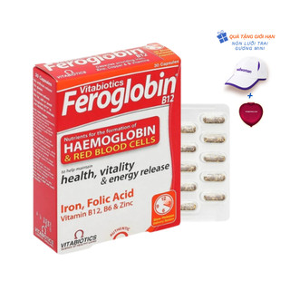 Feroglobin B12 Capsules bổ sung sắt, hỗ trợ tăng khả năng tạo máu