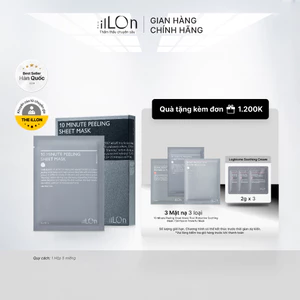Mặt Nạ Sủi Bọt Tẩy Bào Chết Làm Sạch Lỗ Chân Lông 10-Minute Peeling Sheet Mask - The iLLON | IL16-2