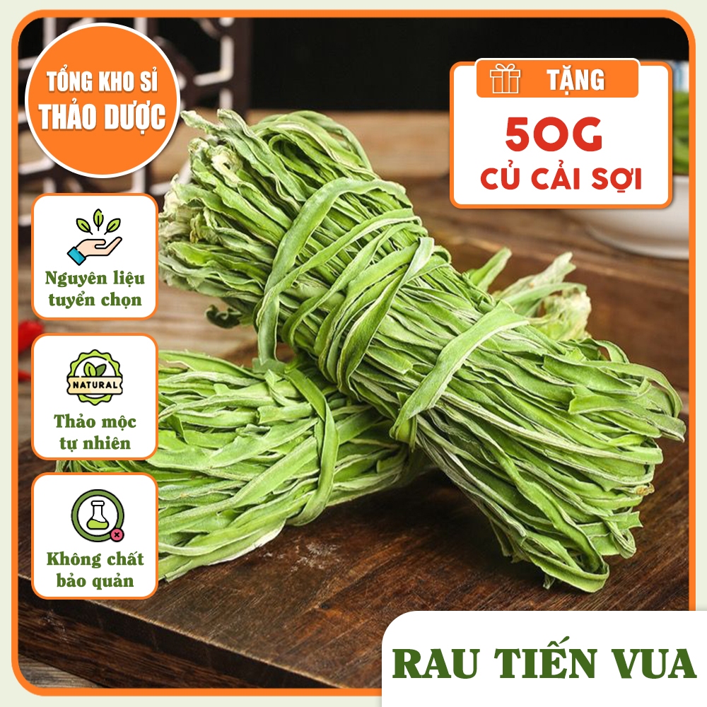 Rau tiến vua khô 500g, rau cần biển khô, giòn non, xanh mướt, ngâm nở đẹp, ăn giòn, dễ chế biến