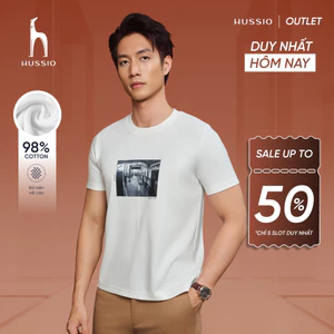 Áo thun in hình Trạm Metro, chất liệu cotton mỹ cao cấp thoáng mát, form vừa không ôm - HUSSIO