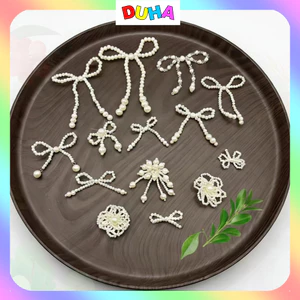 NƠ NGỌC trang trí bánh sinh nhật, Nơ trang trí bánh kem DUHA 092