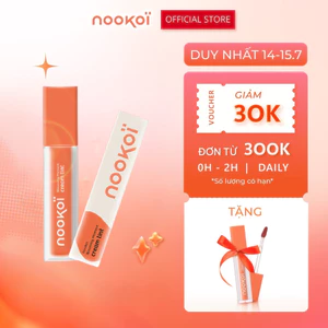R26 Hồng khói - Son Kem Lì Nookoi Blooming Moment Cream Tint – 4g