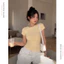 Áo Thun Nữ Slimfit Moodii Babe, Áo Baby tee Chất Cotton Mịn Co Giãn 4 chiều Ôm Dáng Thắt Eo