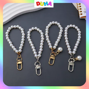 Set 10 Dây chuyền Ngọc Trai Ngắn Làm Móc Khóa Dây Treo Túi Xách thiết kế Thời Trang DUHA 107 DUHA 107