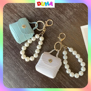 Móc Khoá chuỗi hình hạt ngọc Cute dây đeo điện thoại Quà Tặng Dễ Thương Phụ Kiện Túi Xách, Balo, Oto DUHA 107