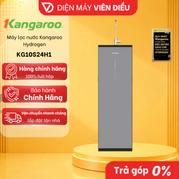 Máy Lọc Nước RO Hydrogen Kangaroo KG10S24H1 10 Lõi Lọc Tủ Đứng Tiết Kiệm Điện [FREESHIP NGHỆ AN]