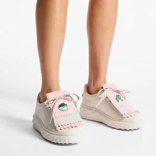 [PREMIUM] Giày Sneaker Jimmy Choo x Malbon Golf - Phiên Bản Giới Hạn Maxi Kiltie ( Golfworldforall )