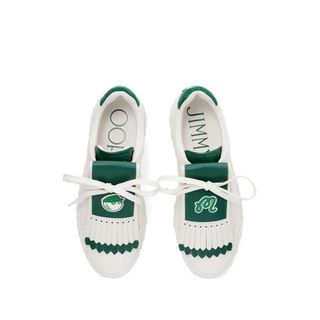 [PREMIUM] Giày Sneaker Jimmy Choo x Malbon Golf - Phiên Bản Giới Hạn Maxi Kiltie ( Golfworldforall )