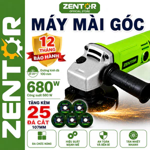 Máy mài góc Máy cắt cầm tay ZENTOR công suất 680W chính hãng chất lượng cao - Bảo hành 12 tháng