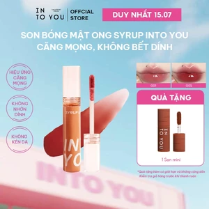 Son bóng mật ong Syrup INTO YOU căng mọng, không bết dính 2.4g