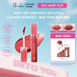 Son Tint One Shot INTO YOU Lên Màu Đậm Nét, Nhẹ Tênh Bám Môi 2.2g