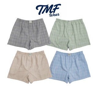 Quần đùi short vải Kate Oxford ngủ mặc nhà nam nữ Unisex, thoáng mát mềm mịn form rộng – TMF WEAR