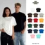 Áo Thun Trơn Basic Form Boxy Chất Vải Premium Cotton 16 Màu Cổ Tròn Dày Dặn Unisex Nam Nữ | Common Issue