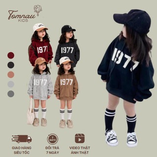 K16 - [tomnaukids] Áo khoác Hoodie bé gái cực xinh - Size 9-40Kg