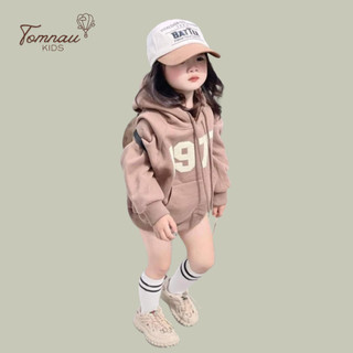 K16 - [tomnaukids] Áo khoác Hoodie bé gái cực xinh - Size 9-40Kg